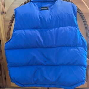 Eddie Bauer Blue Puffer Vest